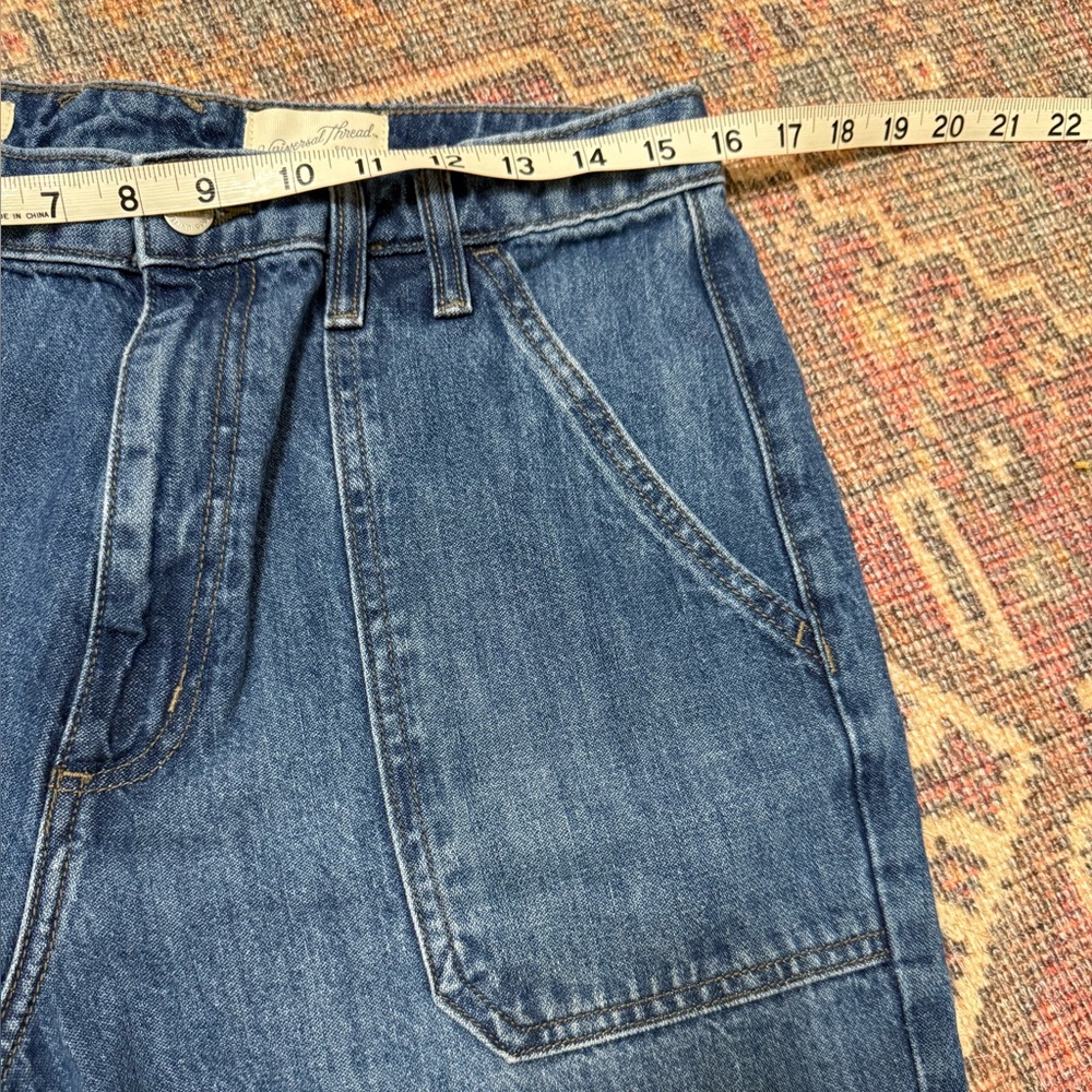 Universal Thread High Rise Wide Leg Jeans Size 10 - Picture 7 of 9
